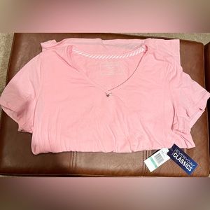 NEW WITH TAGS - Nautica Sleepwear/Loungewear Pink Top